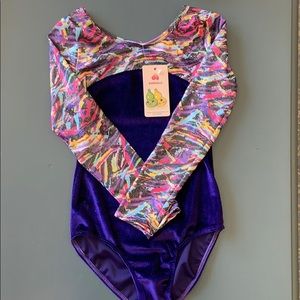 Girls gymnastics leotard